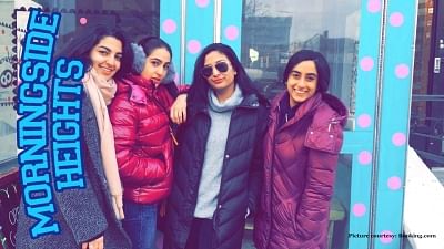 After wrapping up a schedule of "Love Aaj Kal 2", actress Sara Ali Khan is on a vacation in New York with her friends.