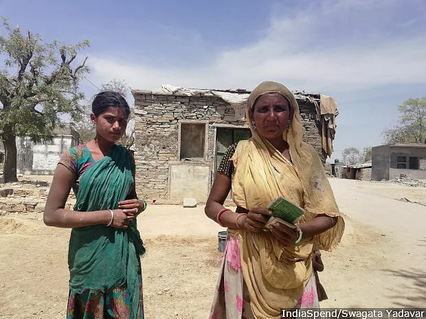 Sumitra Bai from Acchoda village has yet to get a gas connection despite many requests.