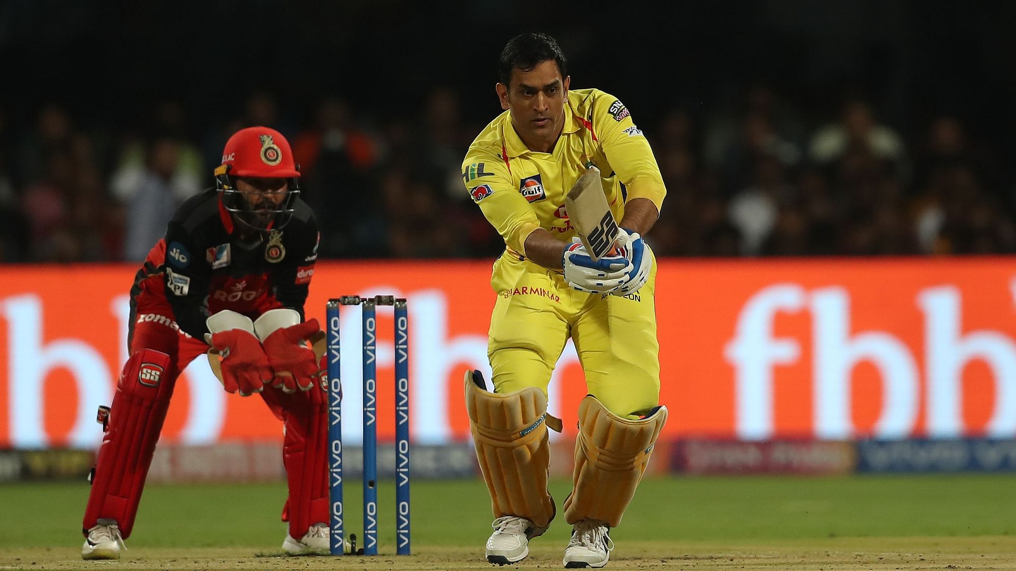 MS Dhoni was at his menacing best during Chennai Super Kings’ (CSK) narrow one-run loss against the Royal Challengers Bangalore (RCB).