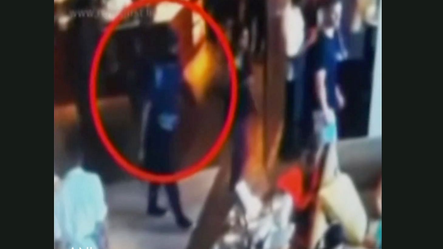 The footage is from Shangri La hotel that was one of the three hotels targeted in Sri Lanka on Easter Sunday. &nbsp;
