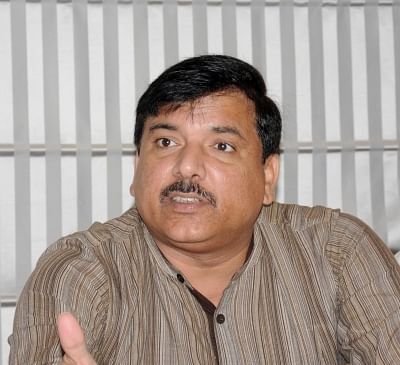 Aam Aadmi Party leader Sanjay Singh. (File Photo: IANS)