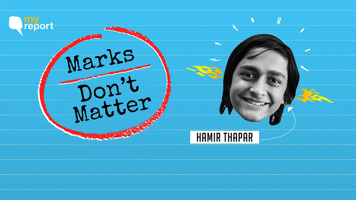 Marks really don’t matter.