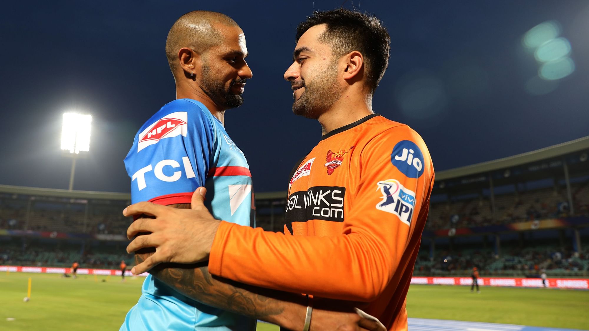 Both Dhawan and Rashid have been key players for their teams on the way to the play-offs.