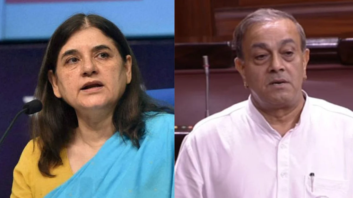 Maneka Gandhi is facing Congress’ Sanjay Singh for the coveted Sultanpur seat.