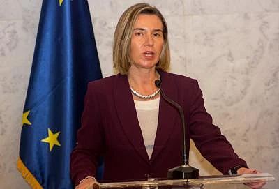 BELGRADE, March 3, 2017 (Xinhua) -- Federica Mogherini, the EU
