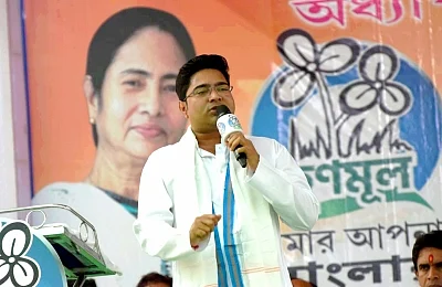 TMC leader Abhishek Banerjee. (Photo: Indrajit Roy/IANS)