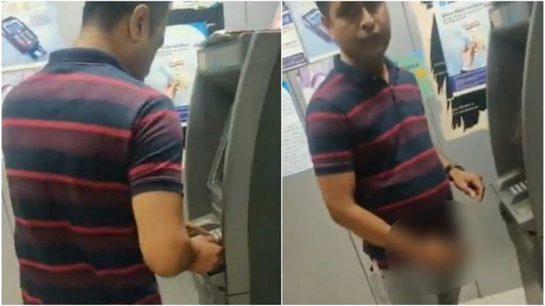 Man flashes at a girl in a Mumbai ATM.&nbsp;