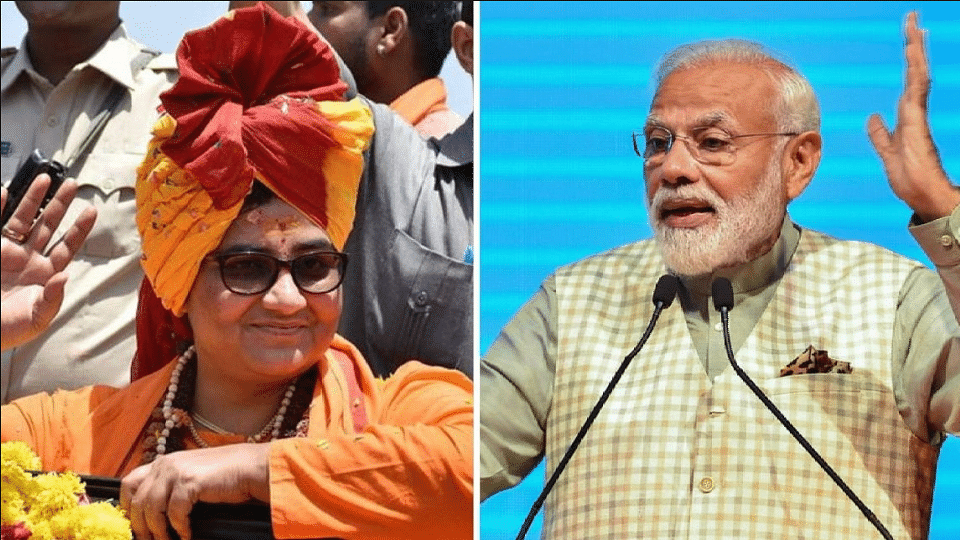 “But in my heart, I cannot forgive her,” said the PM Modi on Pragya Thakur’s comment calling Godse ‘deshbhakt’.
