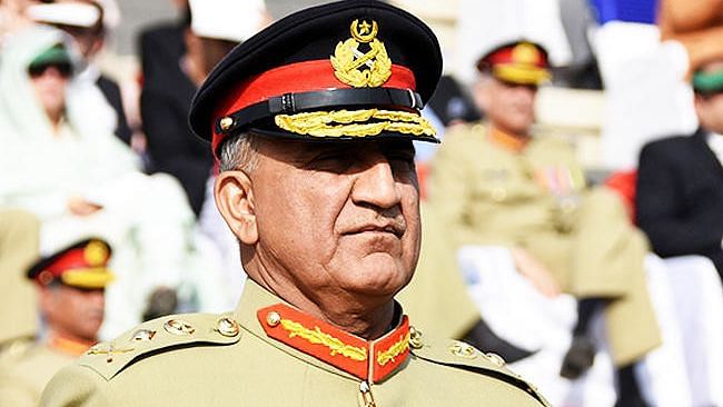 File image of Pakistan army chief General Qamar Javed Bajwa&nbsp;