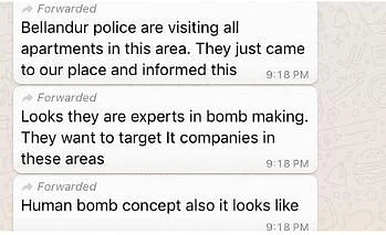 The message is viral on Whatsapp.