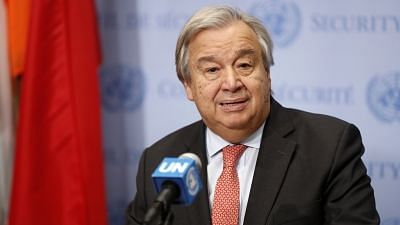 UN Secretary General Antonio Guterres.&nbsp;