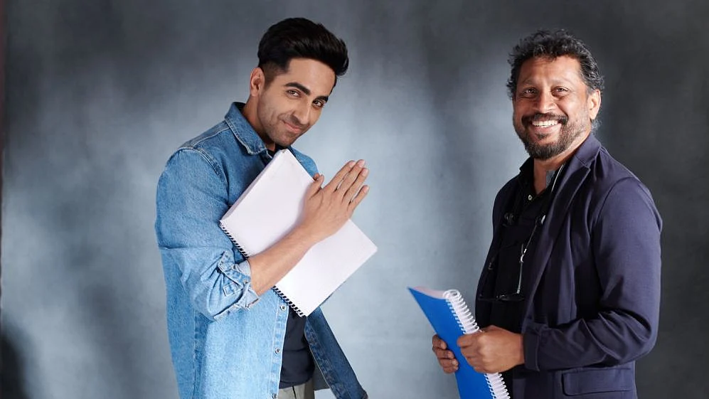 Ayushmann Khurrana with Shoojit Sircar.