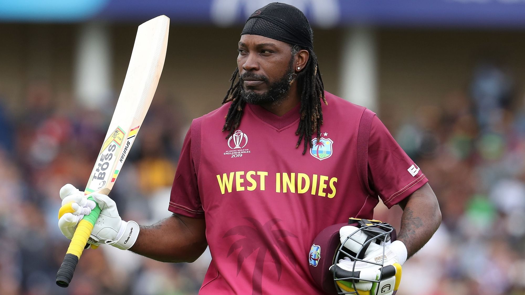 Chris Gayle scored 50 off 34 balls against Pakistan.&nbsp;