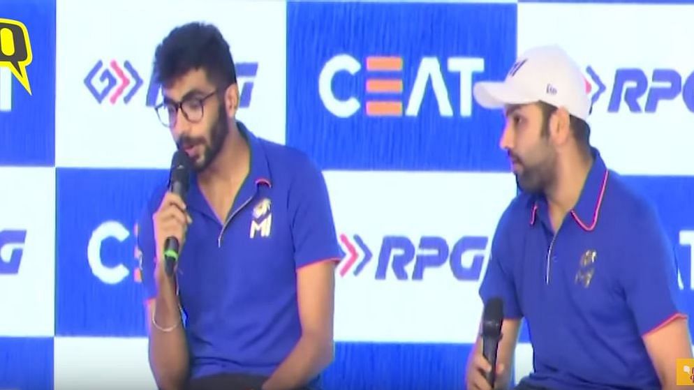 Bumrah and Rohit opened up on the intense night of the IPL final at CEAT Awards.&nbsp;