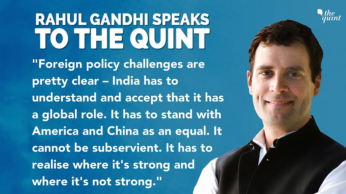 The Rahul Gandhi Interview: NYAY, Foreign Policy & Key Highlights