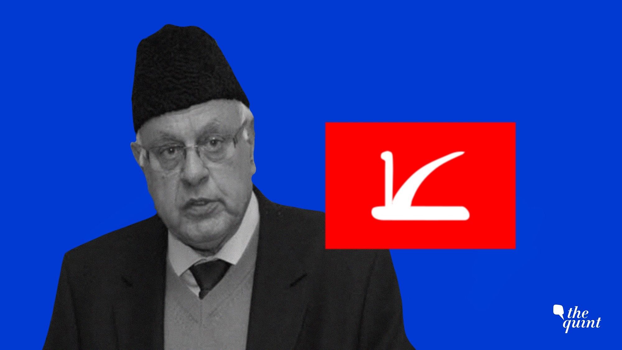 National Conference party (symbol above) led by Farooq Abdullah (above) swept Kashmir Valley. Image used for representational purposes.