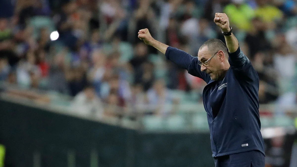 Amidst speculations of him leaving the club, Maurizio Sarri got his moment of glory with an emphatic win over London rivals.