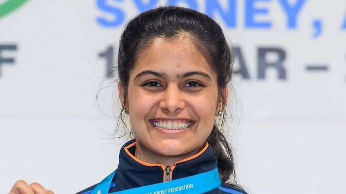 Young shooter Manu Bhaker secured India its seventh Olympic quota with a fourth-place finish in the women’s 10m air pistol event of the ISSF World Cup.
