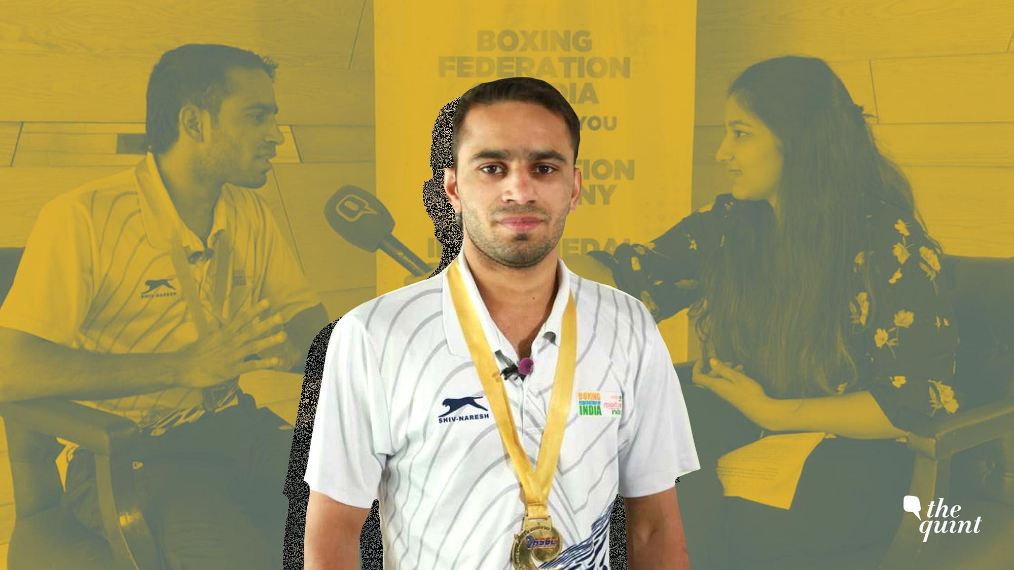 Amit Panghal on winning the Asian Championships gold medal.