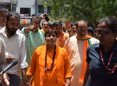 Sadhvi Pragya callls Godse 'deshbhakt', BJP seeks public apology