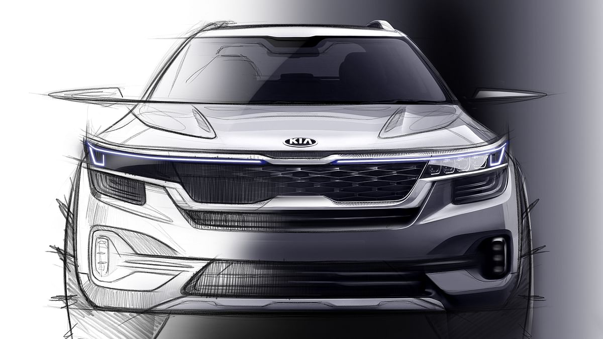 Kia Reveals Design of SP Concept-Based SUV in Sketches 