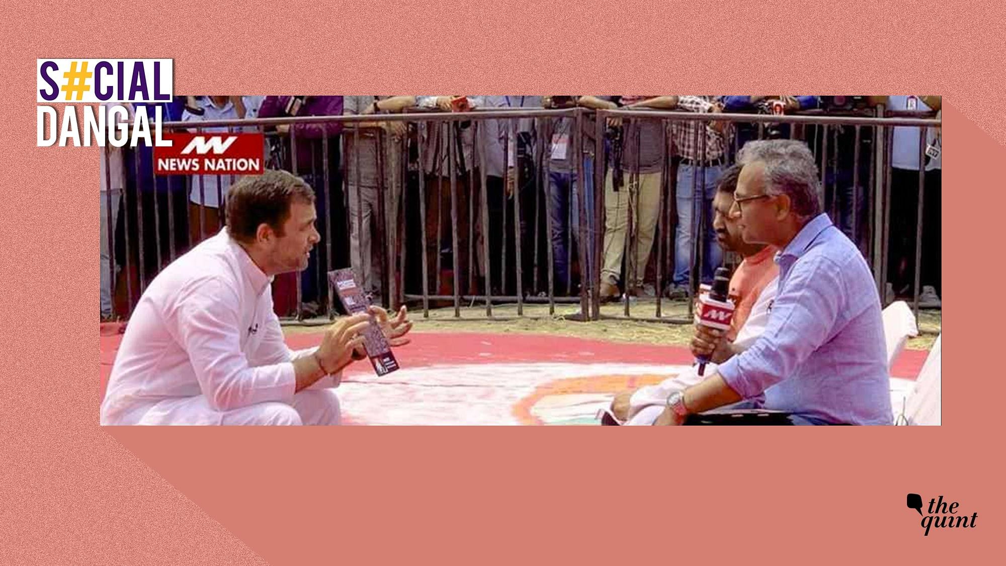 Rahul Gandhi took a dig at Modi’s latest ‘scripted’ interview.&nbsp;