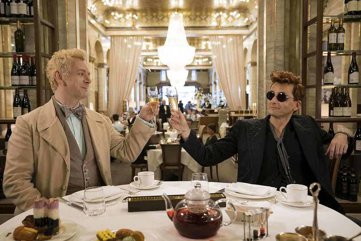 A large part of the appeal of <i>Good Omens</i> is the bromance between its lead characters, the angel Aziraphale and the demon Crowley.
