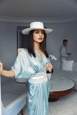 Actress Priyanka Chopra Jonas in Cannes, Paris on Friday.