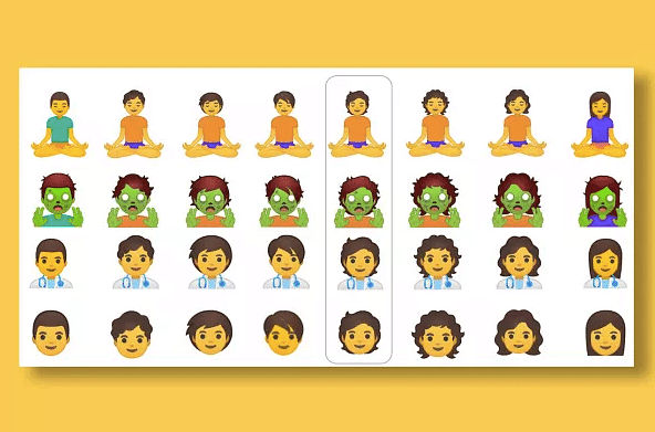 Google launches a set of new emojis as a bold step towards gender-fluidity. 