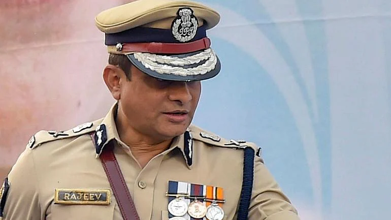 File image of former Kolkata Police Commissioner Rajeev Kumar.