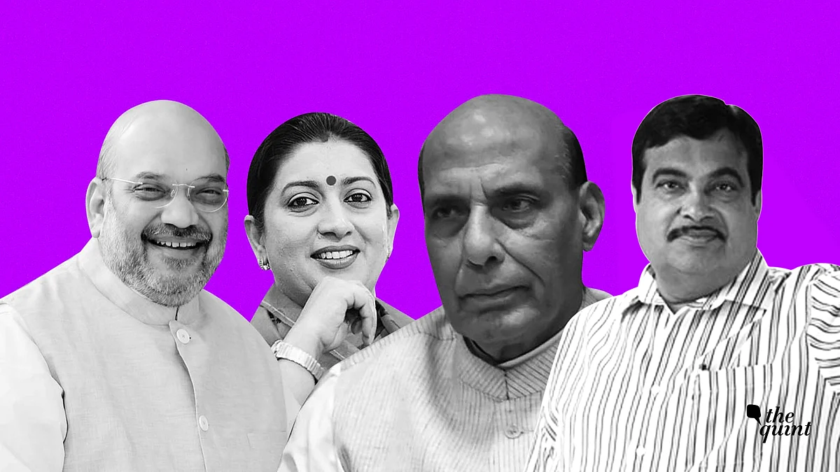 Apart from PM Modi, defence minister Rajnath Singh and home minister Amit Shah, transport minister Nitin Gadkari & women and child development minister Smriti Irani will also be in the frontrow.