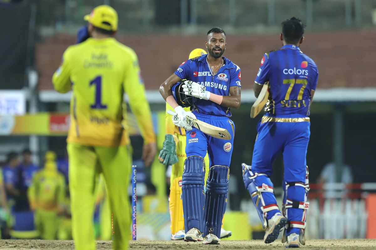 Live updates from IPL 2019’s Qualifier 1 between Chennai Super Kings and Mumbai Indians in Chennai.
