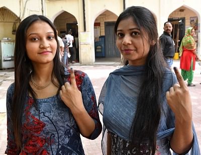 40% turnout in Phase 6 of LS polls till 2 p.m.