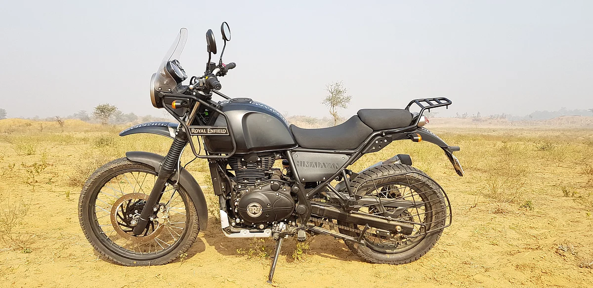 The Royal Enfield Himalayan.