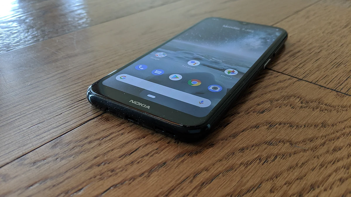 Nokia 4.2 gets a microUSB 2.0 port for charging. 