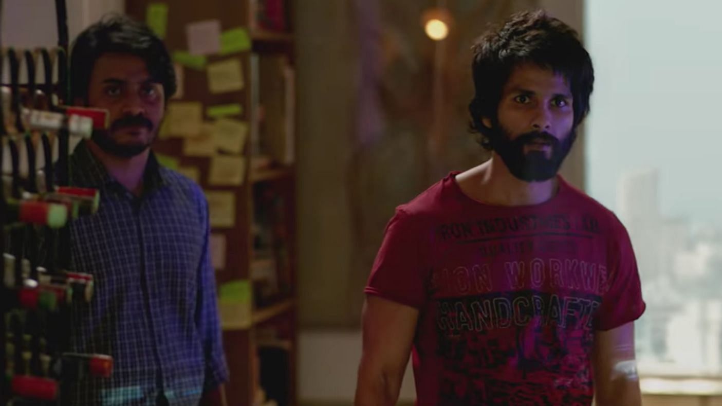 Shahid Kapoor in a still from the trailer for <i>Kabir Singh</i>.