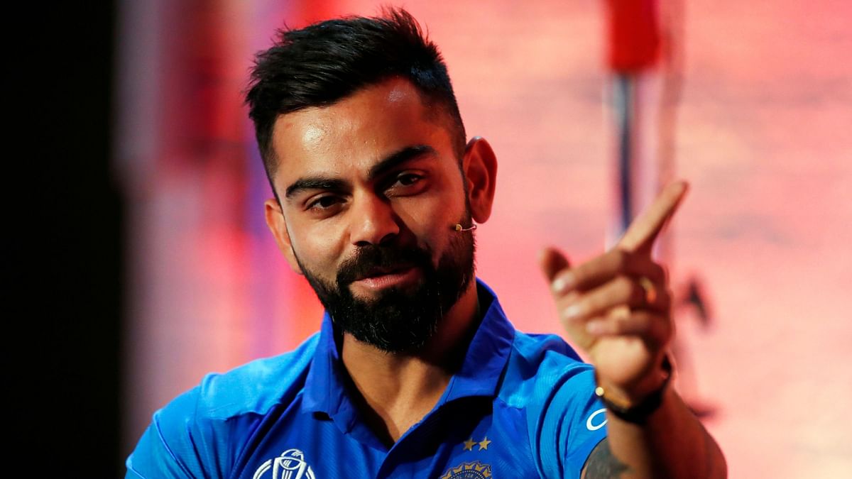 Virat Kohli jokingly commented that England looked like they were in a hurry to cross the 500-run barrier.