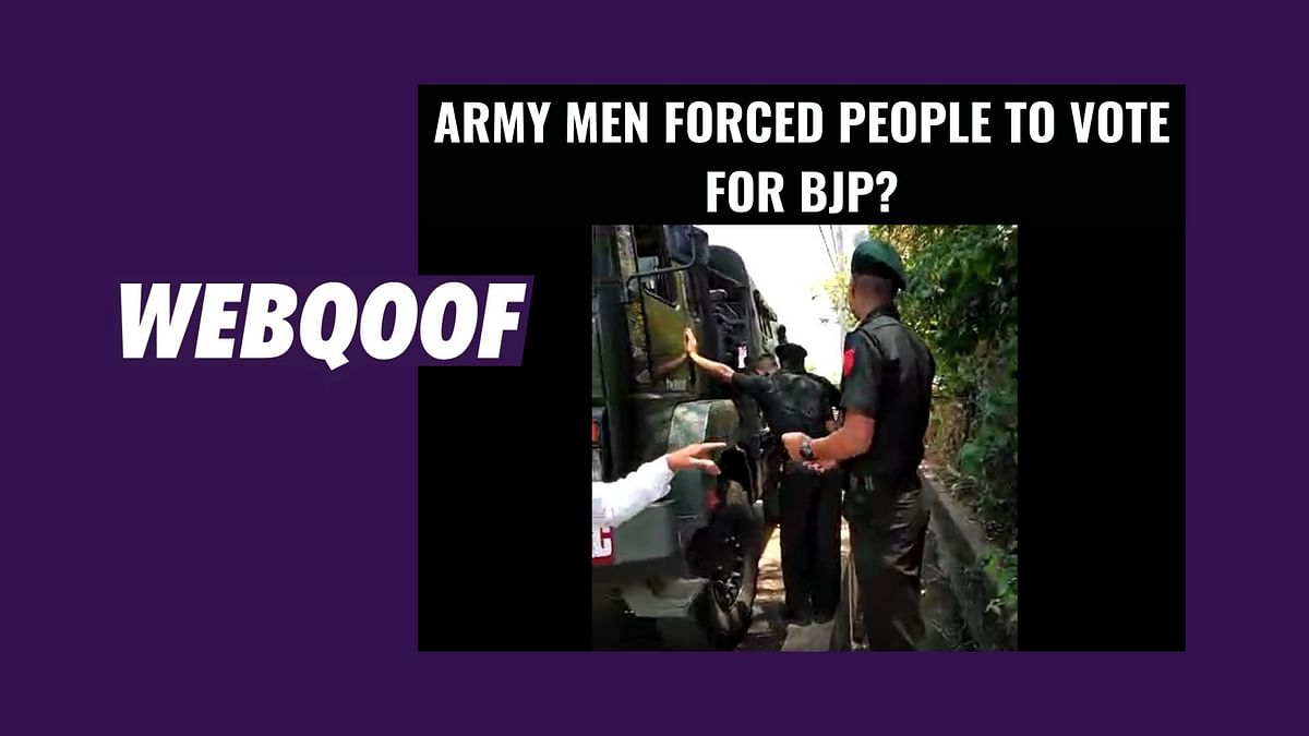 Didn’t Force People to Vote for BJP: Army Denies Video’s Claim