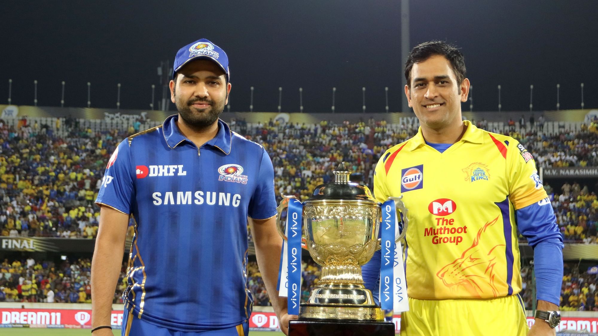 Both teams have won three IPL titles previously.