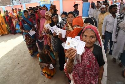Nearly 60% voting in Bihar LS polls