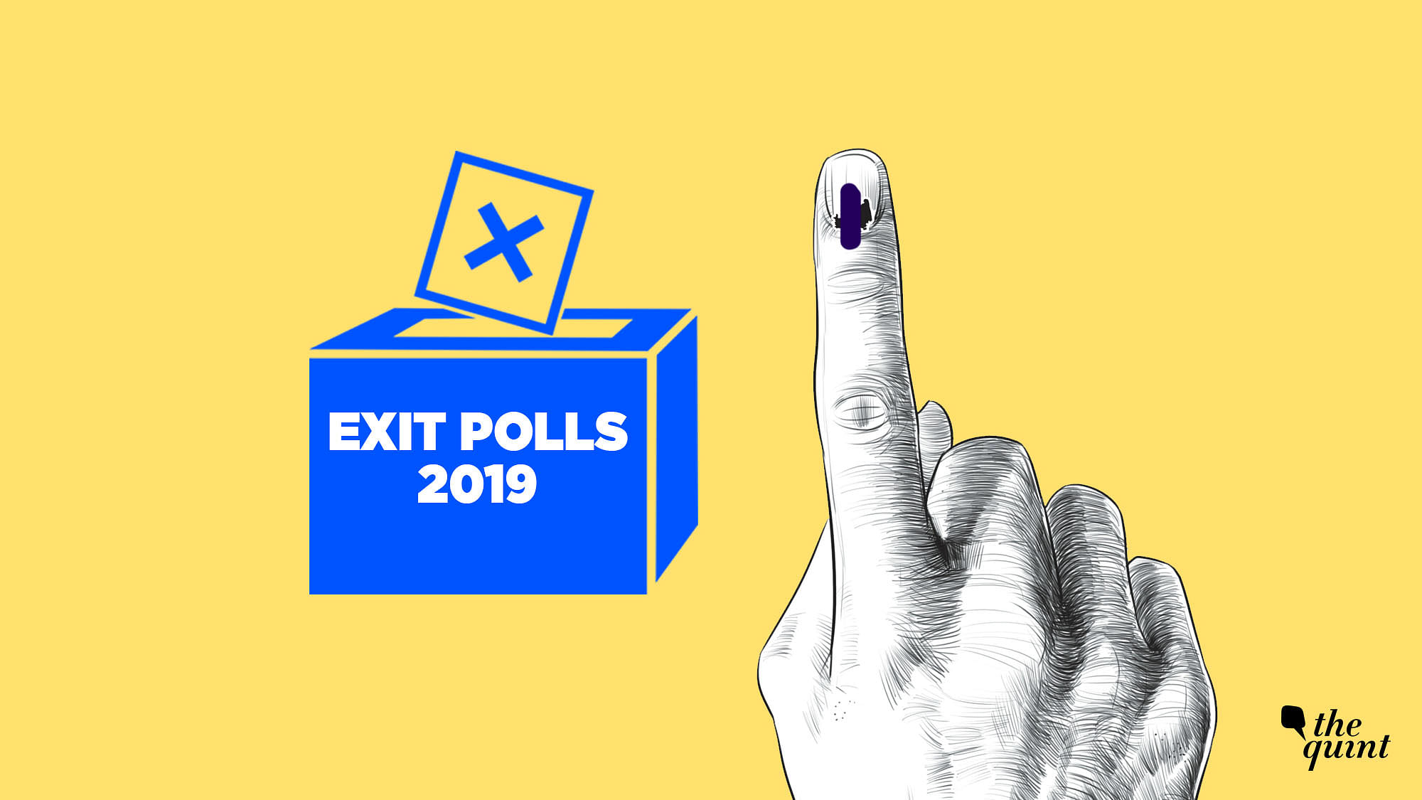 What, according to the exit polls, are the big predictions?
