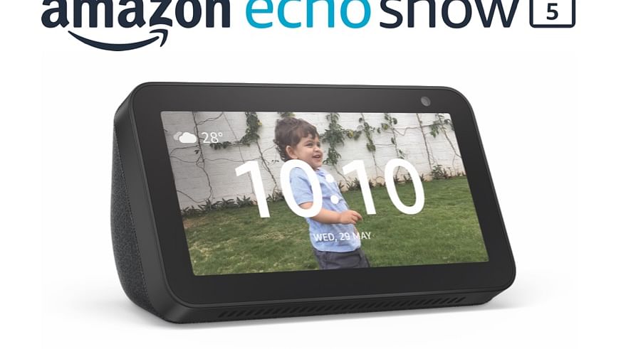 The Amazon Echo Show 5 comes with a 5.5-inch screen.