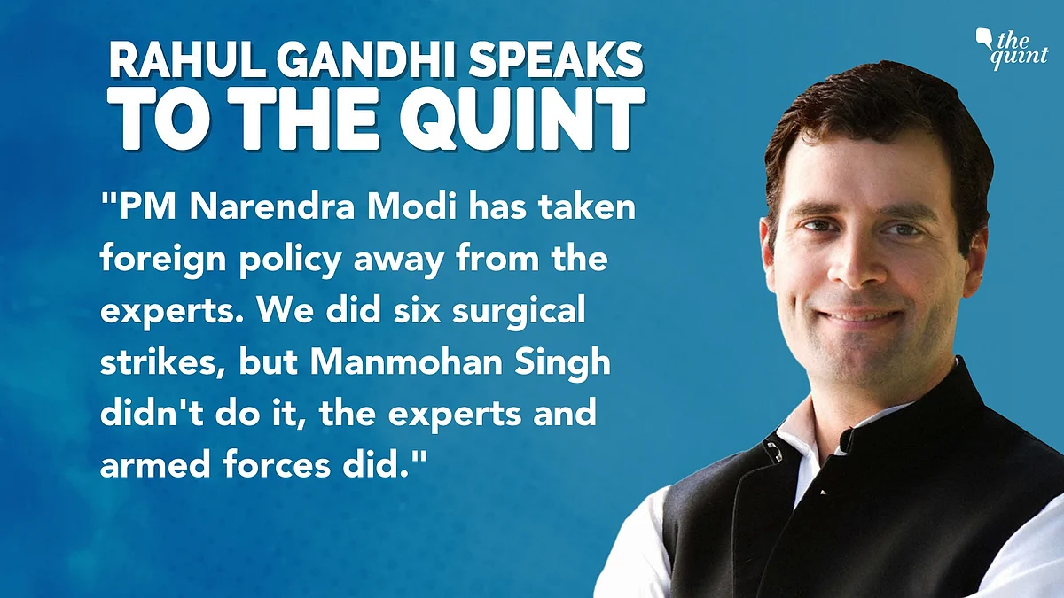 The Rahul Gandhi Interview: NYAY, Foreign Policy & Key Highlights