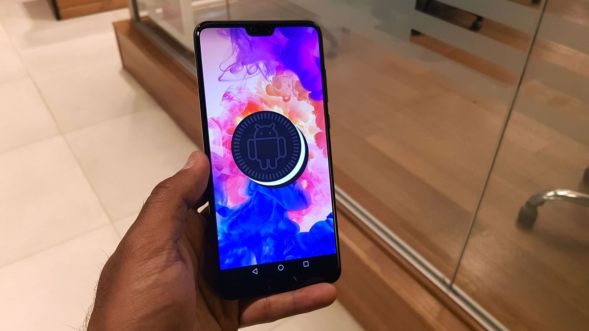 This is the Huawei P20 running Android Oreo.&nbsp;