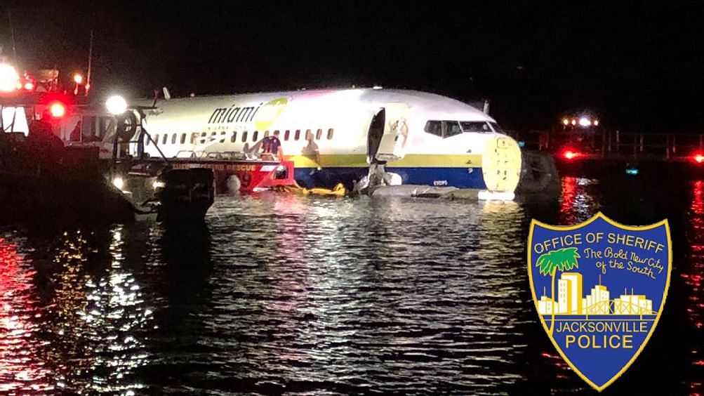 Jacksonville Mayor confirmed that all persons aboard the flight were “alive and accounted for.”&nbsp;