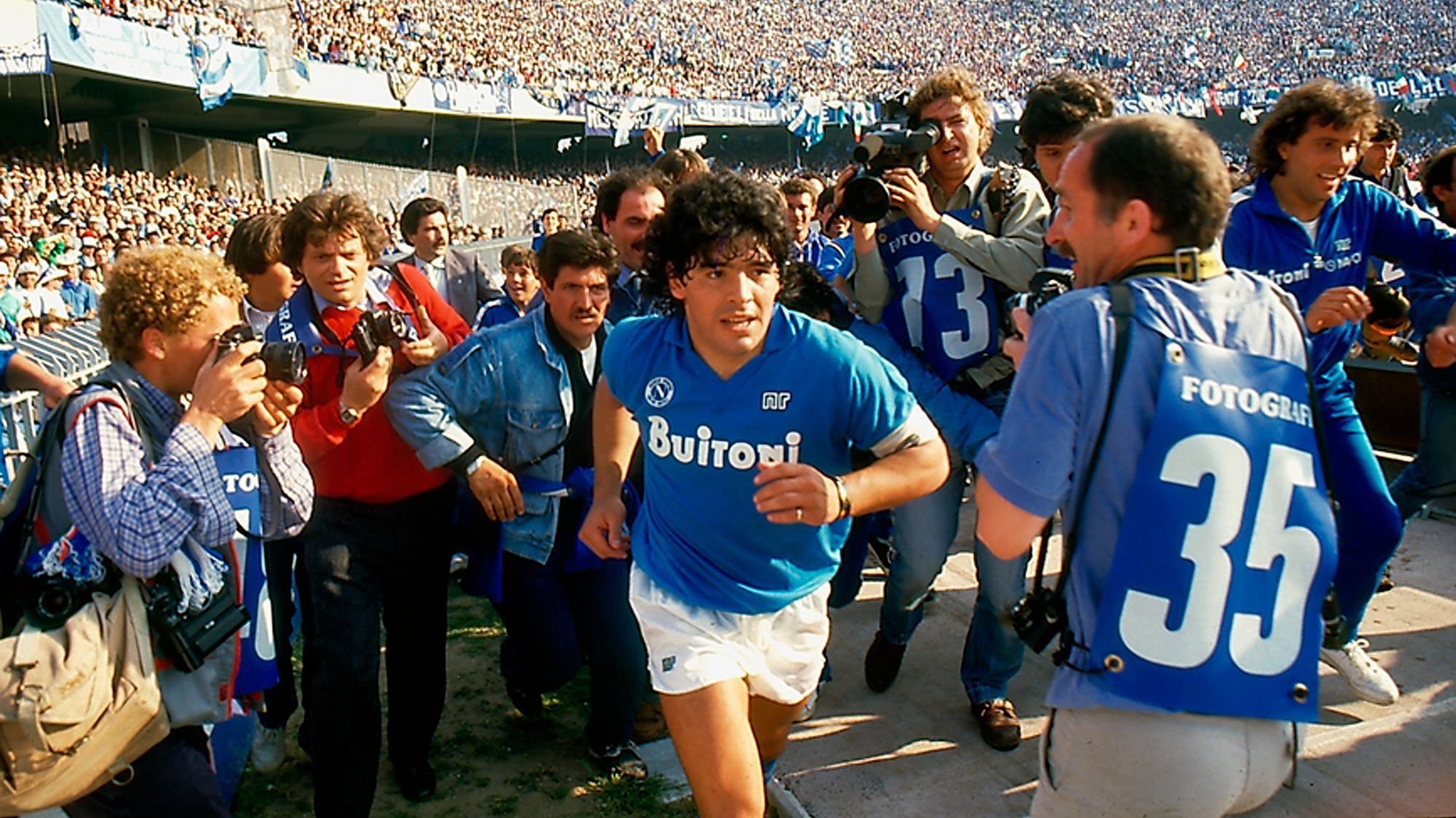 Diego Maradona has asked the “Hand of God” to end this pandemic.