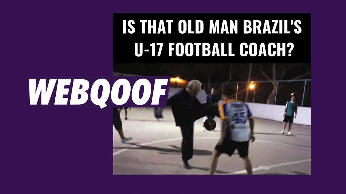 Viral Video Falsely Claims ‘Old Man’ is Brazil U-17 Football Coach