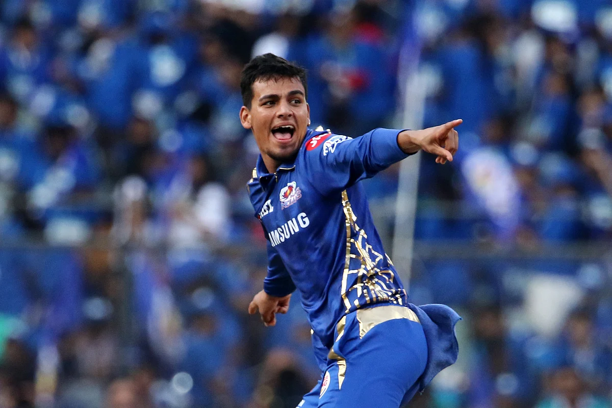 Rahul Chahar made his way into Mumbai Indians’ playing eleven in place of a non-performing Mayank Markande.