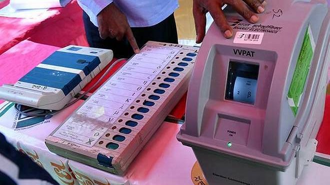 The plea seeks 100 per cent match of VVPAT slips with EVMs.