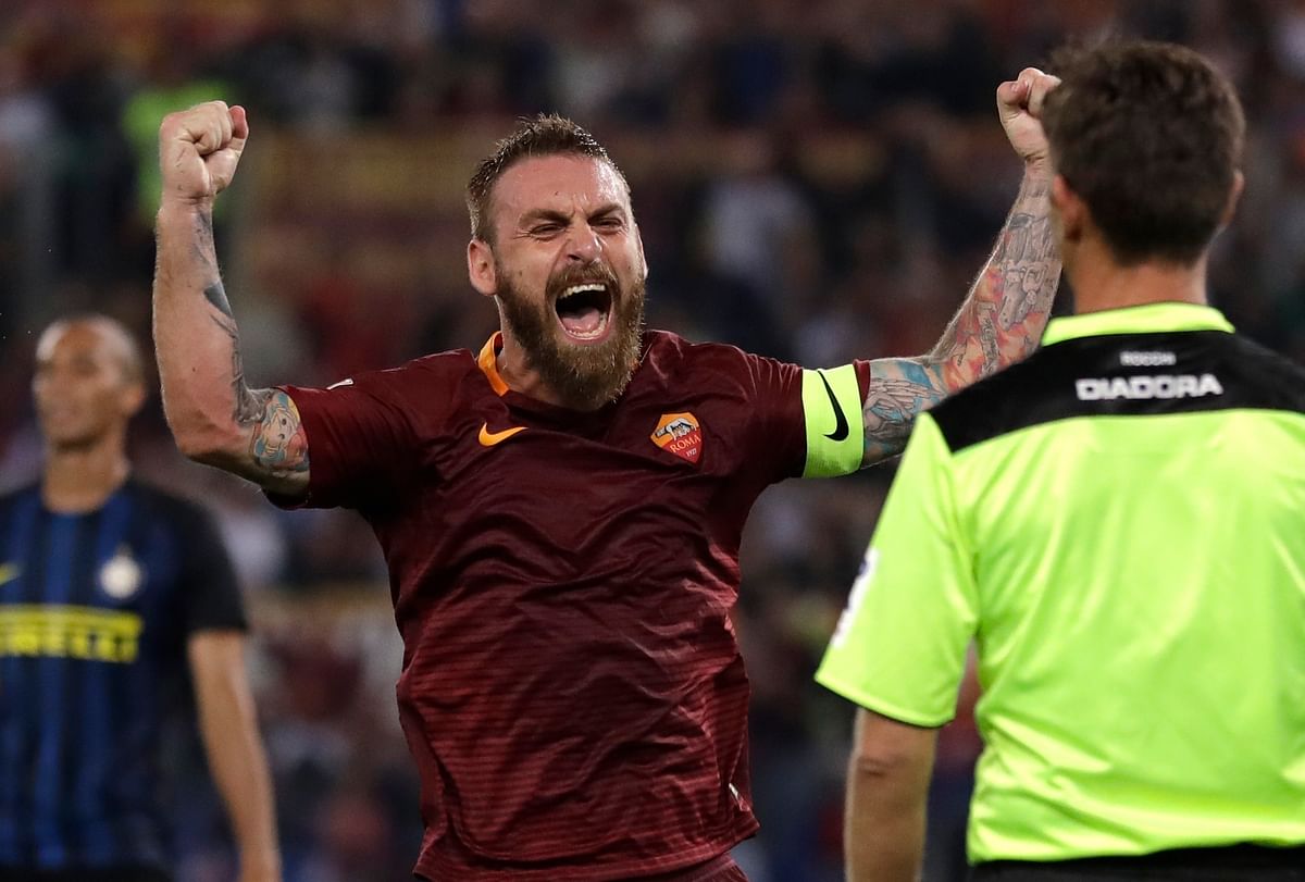 It was not the way Roma captain Daniele De Rossi imagined leaving his hometown club.